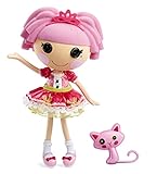Lalaloopsy Puppe Jewel Sparkles mit Haustier 'Persian Cat' - 33 cm Prinzessinnen Puppe mit Outfit & Schuhen, im wiederverwendbaren Haus-Spielset, für Kinder ab 3 Jhren - Exklusiv bei Amazon