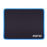 Amazon Brand - Eono Gaming Mauspad 27X21X0.3CM, Mousepad mit Mikrofaser Oberfläche Verbessert Geschwindigkeit und Präzision, rutschfest Gummierte Unterseite Waschbar Verschleißfest, Blau