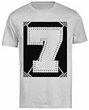 Generisch Das Edge 7 Slane Castle Männliches Graues T-Shirt Für Herren, Kurzärmeliges T-S