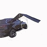 ZXMY Autozelt, Campingzelt Heckzelt Universal Heckklappenzelt, Markise Wasserdicht Camping Markise für SUV/Caddy/Auto (Color : Black, Size : 200 * 440cm)