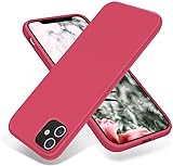 Premium Silikon Schutzhülle kompatibel mit iPhone 12/12 Pro - Silikon Case - Ultra Dünne Silikon Handyhülle - Rosé
