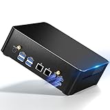 Kinupute Mini PC i9, Desktop Computer Core i9-9880H 8 Kerne, Windows 11 Pro, TPM2.0, 32G DDR4, 1T NVME SSD, DP/HDMI/USB-C Port, Triple Display, 4K@60Hz, 2x2.5G RJ45 LAN, WiFi 6E/BT5.3, 4G Modul, HTPC