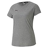 PUMA Damen T-shirt, Medium Gray Heather, M