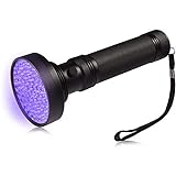 LEDGLE UV Schwarzlichtlampe Taschenlampe mit 100 LEDs Schwarzlicht Haustiere Urin Detektor für Eingetrocknete Flecken Ihrer Hunde, Katzen und Nagetiere auf Teppichen, Vorhänge, Gardinen, Möbel, Inkl