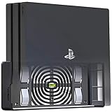 TotalMount 2524 Wandhalterung für Sony PlayStation 4 Pro Konsole mit Hitze Management und Sicherheits-Klip Schwarz