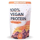 Gymtrail Protein - Veganes Eiweiss, vegan Protein - ohne Soja, Proteinpulver, pflanzliches Eiweißpulver ohne Lactose & Zuckerzusatz, mit Birkenzucker | Backprotein, Laktosefrei, Whey - Erdbeere