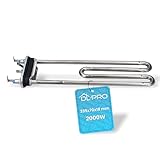 DL-pro Heizelement 2000W 230V für Bosch Siemens Modelle iQ100 iQ300 Maxx Classixx Logixx varioPerfect Extraklasse iSensoric für 12029196 12024403 265961 Heizstab Heizung Heizkörper für W