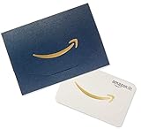 Amazon.de Geschenkkarte in Geschenkkuvert (Navy und Gold)