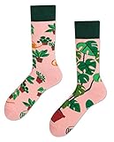 Many Mornings Unisex Plant Lover Mismatched Socken, Multi-Color, 39-42