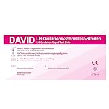50 x David Ovulationstest Streifen, LH Schnelltest, optimale Sensitivität von 20miu/ml