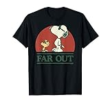 Peanuts Snoopy und Woodstock weit T-Shirt