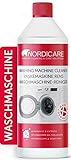 Nordicare [1L] Waschmaschinenreiniger flüssig & extra stark - Waschmaschinen Reinigung effektiv gegen Schmutz & Geruch - Waschmaschine Hygiene Reiniger