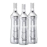 3x Wodka Gorbatschow Platinum 40% vol 0,7 l