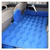LXUXZ Auto Aufblasbares Bett, Reise-Rücksitz Matratze Luftbett Für Ruhe Camping Schlaf Travel (Color : Blue, Size : 135x80cm)