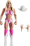 WWE Mattel Elite Actionfigur & Zubehör, Serie #113, 15,2 cm, Sammlerstück Tiffany Stratton mit 25 Gelenkpunkten & austauschbaren H