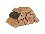 25kg Brennholz - 100% Buche, ofenfertig, Scheitlänge ca. 25 oder 33 cm - für Kamin, Ofen, Feuerschalen, Lagerfeuer - Buchenholz Kaminholz Feuerholz Grillholz (Scheitlänge ca. 25 cm)