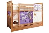Etagenbett Doppelbett Stockbett Sammy teilbar Buche massiv N