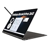 Samsung Galaxy Book3 Pro 360 Convertible Laptop | 16' 3K 120Hz Display | Intel Core i5-1340P | 8GB RAM | 512GB SSD | Windows 11 | QWERTZ Tastatur | Graphite | Inklusive 36 Monate Garantie