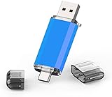 TOPESEL 128 GB OTG-Flash-Laufwerk USB C 3.0 Typ C Dual Memory Stick für USB-C Smartphones, Tablets und neues MacBook