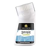 Solitaire SNEAKER CLEANER 75 ml – Intensive Reinigung, für saubere Sneaker, Turnschuhe und Freizeitschuhe, für alle Materialien und Farben geeignet, farblos