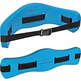 EVEREST FITNESS Schwimmgürtel für Wassersport und Schwimm Training - Schwimm Gürtel bis 100 kg für Erwachsene - Verstellbarer Aquajogging G