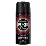 Axe Bodyspray A.I. Intense Deo ohne Aluminium mit Duft kreiert mit Hilfe von künstlicher Intelligenz 150 ml 6 Stück