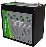 tka Köbele Akkutechnik 12V Batterie: LiFePO4-Akku, 12 V, 50 Ah / 640 Wh, BMS, für Solaranlagen u.v.m, 5 kg (LiFePO Batterie)