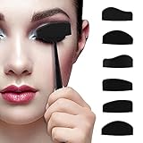 Crease Line Kit, 6 in 1 Silikon Lidschatten Stempel, Lidschatten und Eyeliner Applikator für Frauen Mädchen, Lazy Eyeshadows Fixer, Quick Eye Makeup Tool für Anfänger