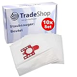 10x Trade-Shop Staubsauger-Beutel/Vliestüten für Miele S 400 S 4000-4999 S 400i-499i S 5 S 5000-5999 S 5 EcoComfort EcoLine Premium Vitality S 8