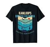 Kamloops Britisch-Kolumbien Kanada Weinlese Pazifik T-Shirt