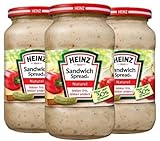 Heinz - Sandwichspread Naturel - 3 x 450 Gramm