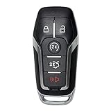 Keyless2Go Ersatz für 5-Tasten-Smart-Schlüssel für Annäherungs-Fernbedienung für Ford M3N-A2C31243300 164-R7989