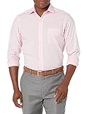 Buttoned Down Classic Fit Spread-collar Stretch Non-iron Dress Shirt Smoking Hemd, Pink, 15.5' Neck 33' Sleeve (Herstellergröße:):)