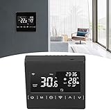 HOUH Fußbodenheizungs-Thermostat, App-Steuerung WiFi-Thermostat, für Elektrothermische Film-Hängeherd-Umsteller Elektrischer Heizgürtel,