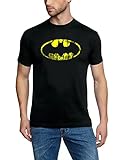 Coole-Fun-T-Shirts T-Shirt Batman Vintage Logo, schwarz, L, FT75