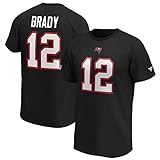 Fanatics Tom Brady #12 Tampa Bay Buccaneers Iconic Name and Number Graphic T-Shirt - XL