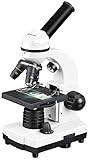 Bresser Biolux SEL Schülermikroskop Set mit Beleuchtung, Smartphoneadapter, Hartschalenkoffer, einem Experimentierset und viel Zubehör