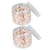 Cabilock 1 Satz Natürliche Muschel Jakobs Muscheln in Dosen Muscheln Für Muscheln Gemischt Home Decor Wohnungseinrichtung Zubehör Für Jakobsmuscheln Natürliche Muschelverzierungen Hülse 2