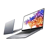 HONOR MagicBook 15 Laptop, 39cm (15,6 Zoll), Full HD IPS, 512 GB PCIe SSD, 16 GB RAM, 11. Gen. Intel Core i5, QWERTZ-Layout, Fingerabdrucksensor, Windows 10 Home - Space Grey