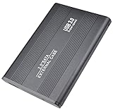 4 TB tragbare SSD Externe Festplatte USB 3.0 Externe Festplatte Solid State Drive kompatibel mit Desktop, Laptop, Mac, Windows, Linux, Android (4 TB, Schwarz)