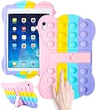 Wazzasoft Schutzhülle für iPad Mini 4, iPad Mini 5, 20 cm (7,9 Zoll), niedliches Design, Kawaii, Teenager, Frauen, hübsch, weiches Silikon, lustig, Stressabbau-Funda für Apple iPad Mini 5. / 4.