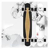 OFFA Longboard Skateboard 119,4 cm Longboard Cruiser Complete Drop Through Deck Skate Board, Skateboards Longboards für Teenager, Jungen, Anfänger, Jungen, Mädchen, Jugendliche, für