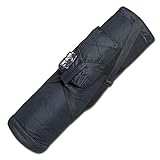 Shisha Bag - Große Tasche für Wasserpfeifen in Schwarz - Höhe - 75 cm - Big Professional - Black