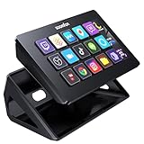 SOOMFON Stream Controller Deck mit 15 anpassbaren LCD Makrotasten, auslösen von Aktion in Apps & Software wie OBS, Twitch, u.s.w, Mac & Windos, für Live-Streaming, Aktienhandel & Editing
