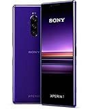 Sony Xperia 1 128 GB Smartphone (16, 5 cm (6, 5 Zoll) OLED Display, Triple-Kamera, IP65/IP68, 6 GB RAM, Android 9) Violett