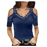 BSWFA Hemden für Damen Longbluse Damen Langarm leinen - blusenshirt Damen Elegante blusen große größen Langarm Longshirt Oversize Vintage hemdbluse, v-Ausschnitt(#NHD-A02 Shirts Damen, S)