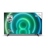 Philips TV 70PUS7906 70 Zoll 4K UHD LED Android TV mit Ambilight, Philips Fernseher, HDR10+, Dolby Vision, Atmos Sound, Anthrazit, Google Assitant kompatibel, Gaming-Mode, (Modeljahr 2021)