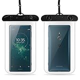 UC-Express Wasserdichte Strand Schutz Hülle für Sony Xperia Serie Beutel Handyhülle Outdoor, Smartphone:Sony Xperia Z5 Compact, Farbe:Ultra Clear