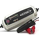 CTEK MXS 5.0, Batterieladegerät 12V, Temperaturkompensation, Intelligentes Ladegerät Autobatterie, Ladegerät Auto Und Motorrad, Batteriepfleger Mit Rekonditionierungsmodus Und AGM-Op