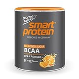 Dextro Energy BCAA Pulver mit Geschmack Orange 350 g | Essentielle Aminosäuren 2:1:1 Verhältnis | Leckere BCAA Kapseln Alternative